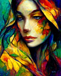 Vivere nel vetro colorato, c.2022