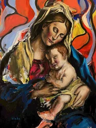 Madonna e Bambino, c.2020