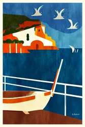 Vista sulla costa mediterranea