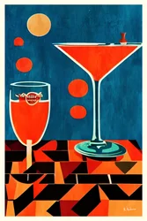 Tavolo da cocktail retrò