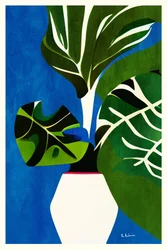 Vaso "Foglia tropicale"