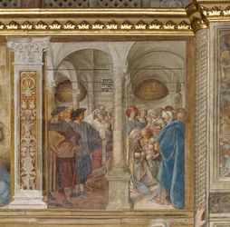 Navata centrale, Quarta campata nord, Circoncisione, Boccaccio Boccaccino 1516-17