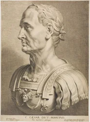 Giulio Cesare, dittatore perpetuo, da Dodici uomini famosi greci e romani