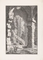 Pastore che suona tra le rovine (Reliquiae antiquae urbis Romae)