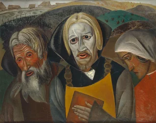 Vasili Kachalov come Zar Fëdor Ioannovič, 1923