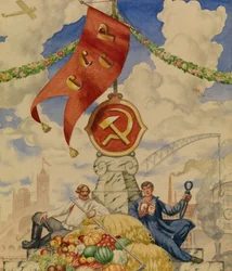 Operaio e contadino, 1923