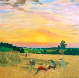 Il raccolto, 1914