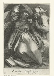 Santa Eufrosina di Alessandria come eremita