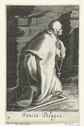 Santa Pelagia di Antiochia come eremita