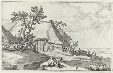 Paesaggio con fattoria