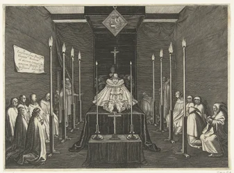 Letto funebre del principe Filippo Guglielmo, 1618