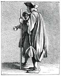 Uomo cieco di Quinze-Vingts, 1737-1742