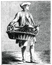 Chi comprerà cucchiai e spilli da lardo!, 1737-1742