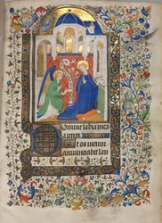 Libro delle Ore Uso di Parigi: Annunciazione