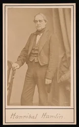 Ritratto di Hannibal Hamlin 1809-1891, 1857