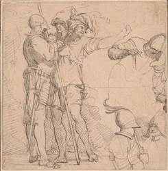 Capriccio derivato da "Figurine" di Salvator Rosa