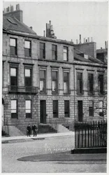 17, Heriot Row, casa di Robert Louis Stevenson e della sua famiglia a Edimburgo