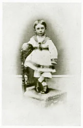 Aubrey Beardsley, a 2 anni e 3 mesi
