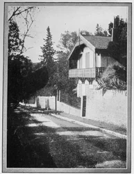 Chalet La Solitude, Hyères, Francia, casa di Robert Louis Stevenson dal 1882-84