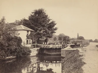 Casetta del custode delle chiuse e cancelli delle chiuse, anni 