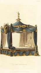 Letto da campo per un ufficiale militare