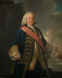Ammiraglio Sir William Rowley (circa 1690-1768)