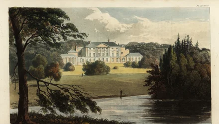 Castello di Enmore, Somerset, residenza del 3º Conte di Egmont