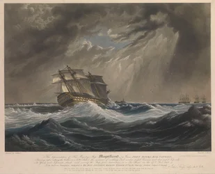 Questa rappresentazione della nave di Sua Maestà 