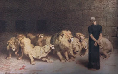 Daniele nella fossa dei leoni