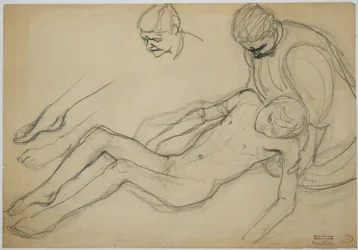 Nascita e decadimento (schizzo preparatorio)