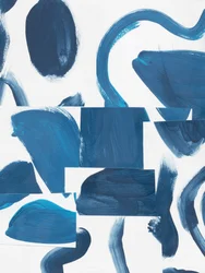 Forme blu astratte