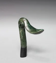 Finale a testa di anatra, c.1400-1300 a.C.