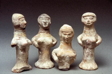 Figurine di Asherah, Cananea, 999-600 a.C.