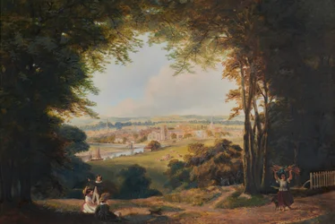 Veduta di Maidstone da sud