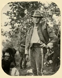 Tenente Day, K Troop Rough Riders...Guerra ispano-americana, giugno 1898, 1899