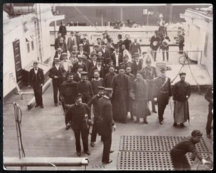 Lo statista cinese Li Hung-Chang in visita negli Stati Uniti, 1896