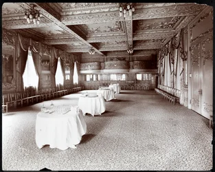 La sala di ricevimento all