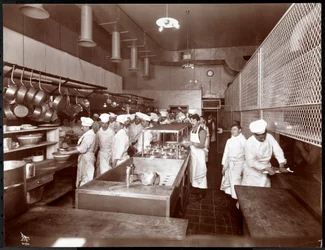 La cucina del Philadelphia Ritz-Carlton Hotel