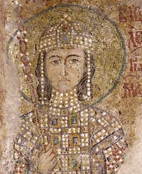 Alexios Komnenos in Hagia Sophia (mosaico)