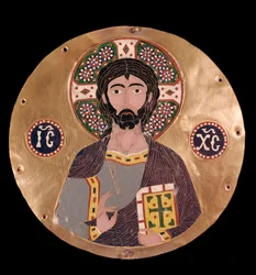 Arte bizantina: "Cristo Pantocratore" (Cristo in gloria)