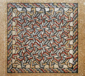 Pavimento a mosaico dall