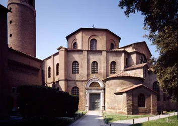 Facciata della chiesa, c.547 d.C.