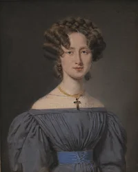 Cecilie Lønborg, sposata nel 1830 con l