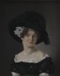 Mathilde Theresia von Irgens-Bergh, nata Holsten, moglie di Mathias Friis von Irgens-Bergh