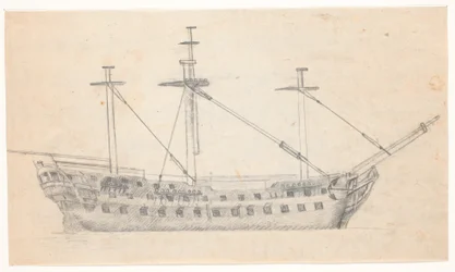 Nave da guerra. Due ponti
