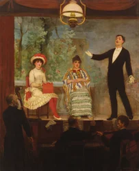 Il Café Chantant, 1889