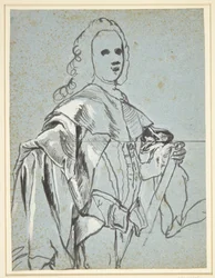 Studio per un ritratto, probabilmente di A.G. Moltke