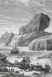 Scoperta della Francia Australe (Isole Kerguelen) da parte dell