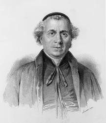 Ritratto di Gioacchino Ventura di Raulica (1792-1861), gesuita, oratore, patriota, filosofo e scrittore italiano, incisione