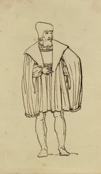 Studio di costume del XVI secolo